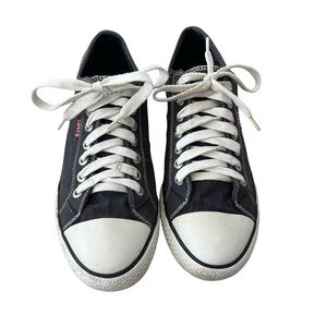 Levi's Stan Buck Black Denim Sneaker Shoes